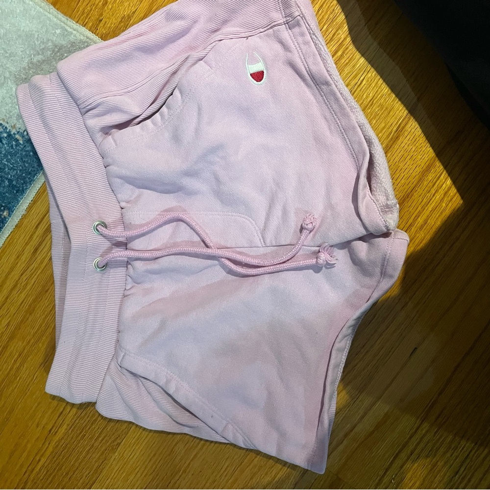 Champion Reverse Weave Light Pink Shorts